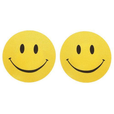 Yellow Smiley Face Satin Pasties