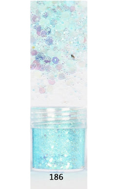 Light Blue Avalanche Glitter