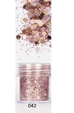 Pink Slippery Slope Glitter