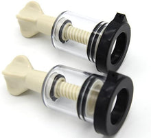 Load image into Gallery viewer, Clear Electro Shock Twist Up Nipple Suction Pumps