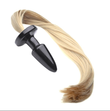 Load image into Gallery viewer, Unisex Blondie Pony Tail Butt Plug