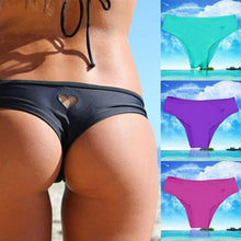 Load image into Gallery viewer, Sexy Hot Pink Bikini Bottom with a Heart Cut
