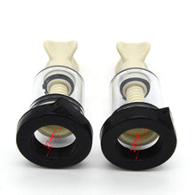 Load image into Gallery viewer, Clear Electro Shock Twist Up Nipple Suction Pumps