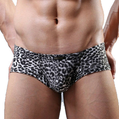 Leopard Black Animal Print Boxer Shorts