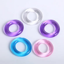 Load image into Gallery viewer, Sea Blue and Purple Cock Rings