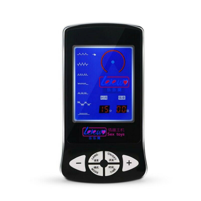 Black Electric Shock Host Power Therapy Device