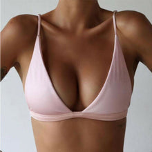 Load image into Gallery viewer, Light Pink Bikini Thong Swimsuit