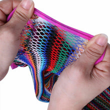 Load image into Gallery viewer, Rainbow Fishnet Dress