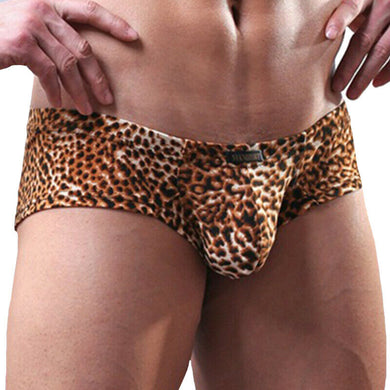 Leopard Yellow Animal Print Boxer Shorts