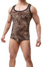 Load image into Gallery viewer, Leopard Brown Animal Print Tank Top