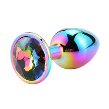 Load image into Gallery viewer, Rainbow Gems 3 Sizes Unisex Butt Toy Insert Plug Kit