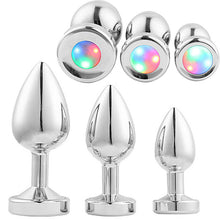 Load image into Gallery viewer, 3 Sizes Unisex LED Butt Toy Insert Plug Kit