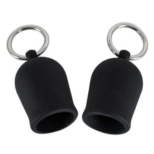 Load image into Gallery viewer, Black Two Piece Nipple Suction Enlargers