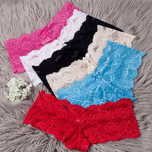 White Hipster Cheeky Boyshorts