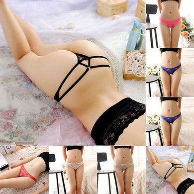 Floral Lace G-String