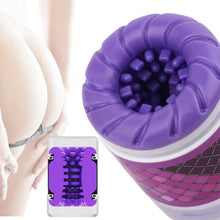 Load image into Gallery viewer, Purple Stroker Male Masturbator Egg Pocket Pussy Cup Sex Toy