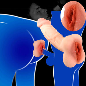 Double Function Realistic Dildo