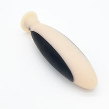 Load image into Gallery viewer, Black and Beige Electric Waterproof Butt Plug