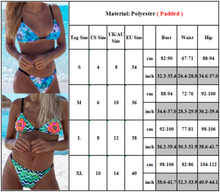 Load image into Gallery viewer, Neon Flame Print Two Piece Bikini