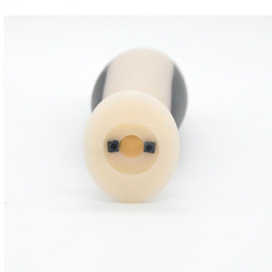 Black and Beige Electric Waterproof Butt Plug